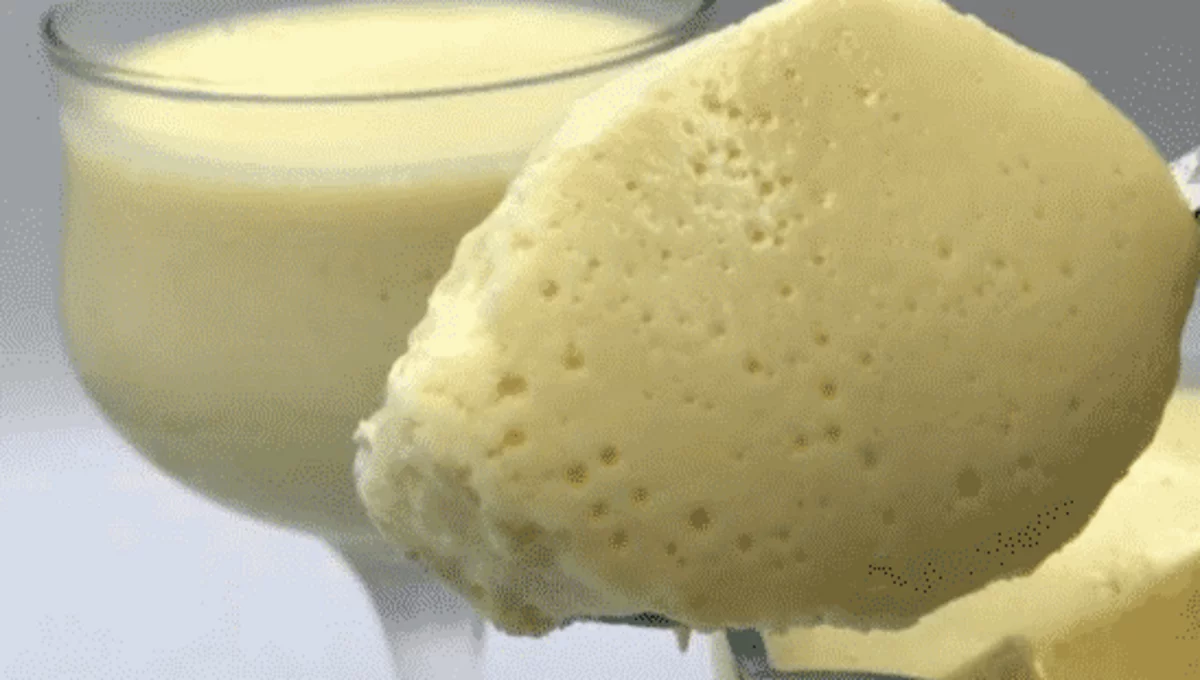 Mousse de Leite Ninho com Gelatina feito apenas com 4 ingredientes