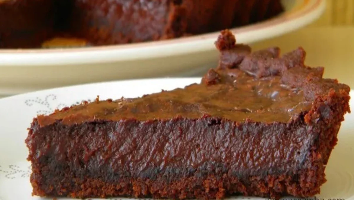 Torta Cremosa de Brigadeiro na Travessa