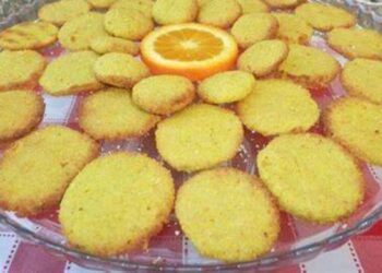 Bolachas de Laranja perfeitas para tomar com um cafezinho ou chá