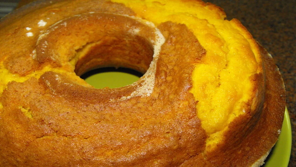 Bolo de Abóbora de Liquidificador