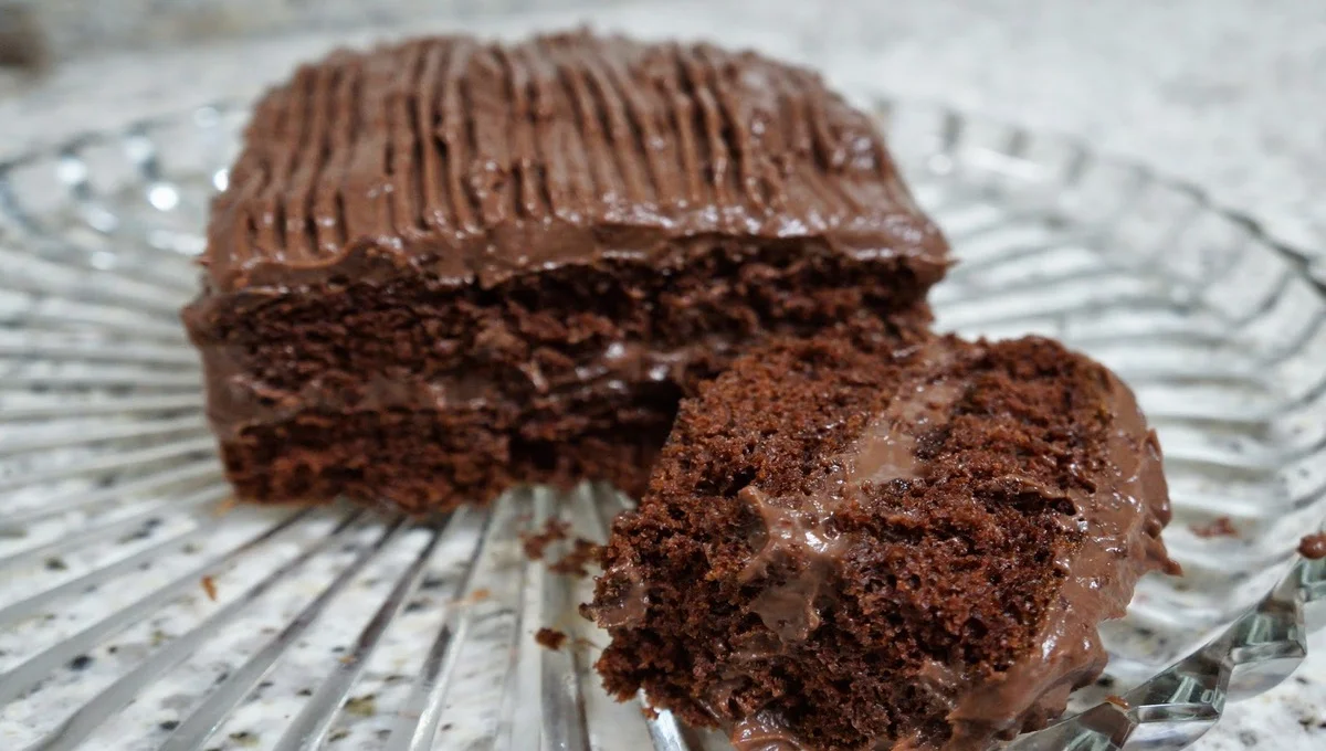 Bolo de Chocolate Cremoso da Vovó