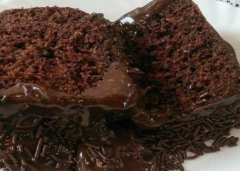 Bolo de Chocolate de Liquidificador