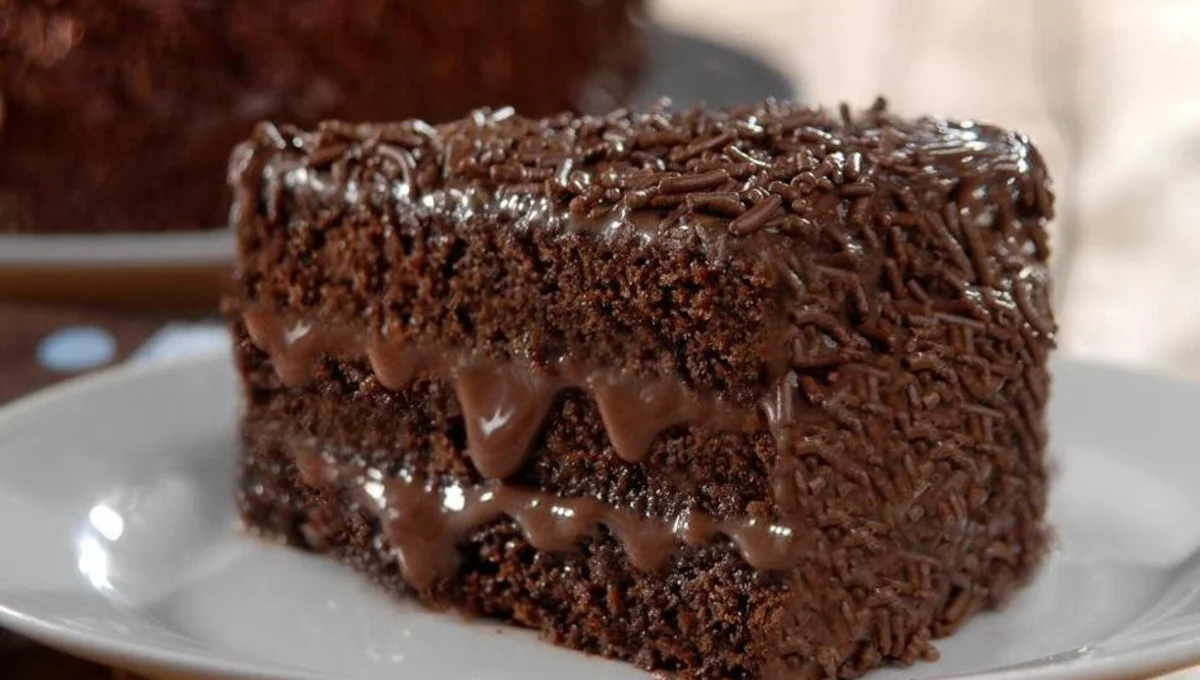 Bolo de Chocolate de Liquidificador