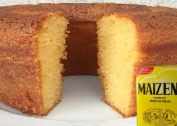 Bolo de Fubá com Maisena