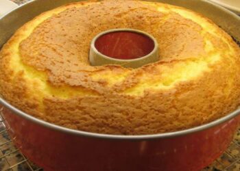 Bolo de Laranja de Liquidificador