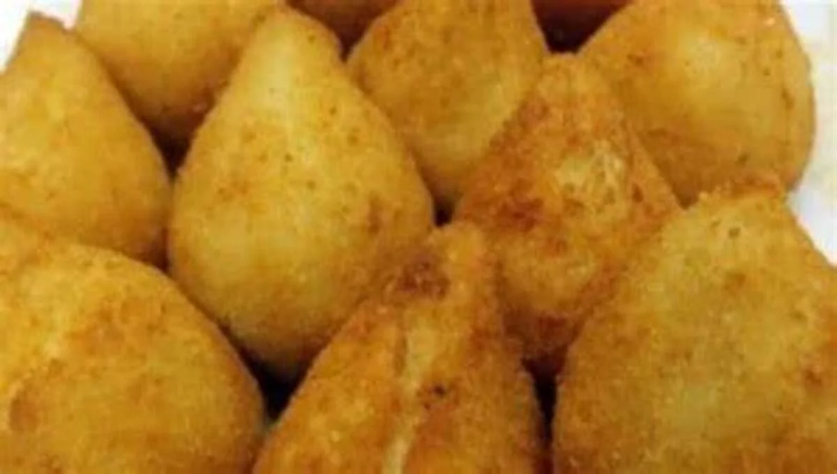 Coxinha de Frango de 3 ingredientes