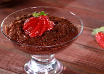 Mousse Cremoso de Chocolate ao Leite