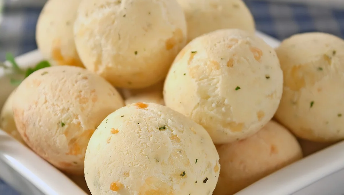 Pão de Fubá com Polvilho Doce