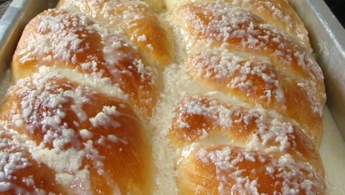 Pão de Rosca Doce no Liquidificador