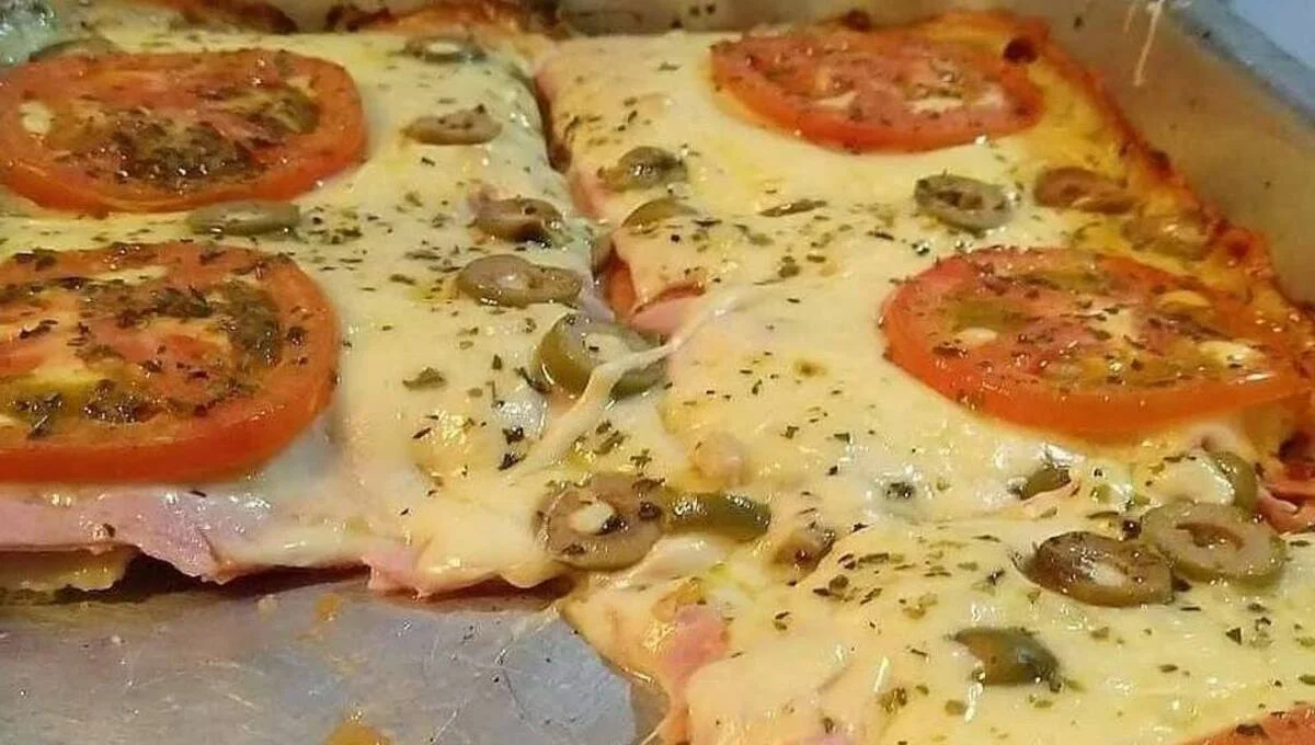 Pizza com Pão de Forma