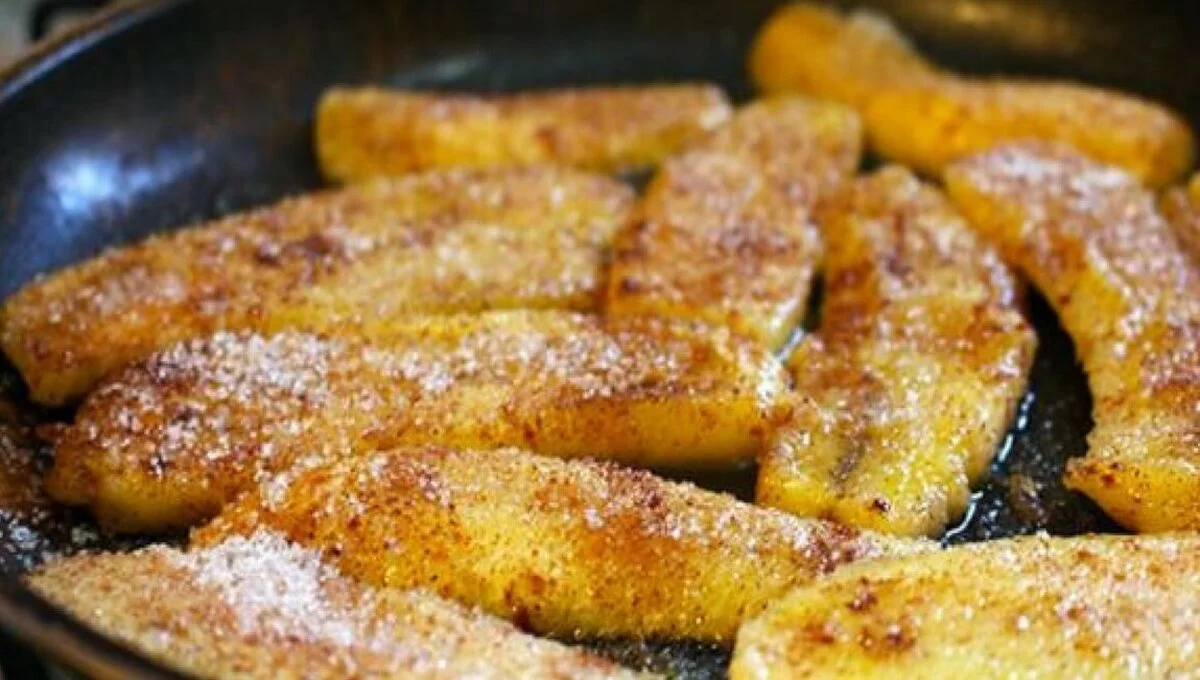 Banana Frita na Frigideira