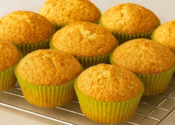 Bolinhos de Laranja no Liquidificador com Farinha de Arroz, em 20 Minutos