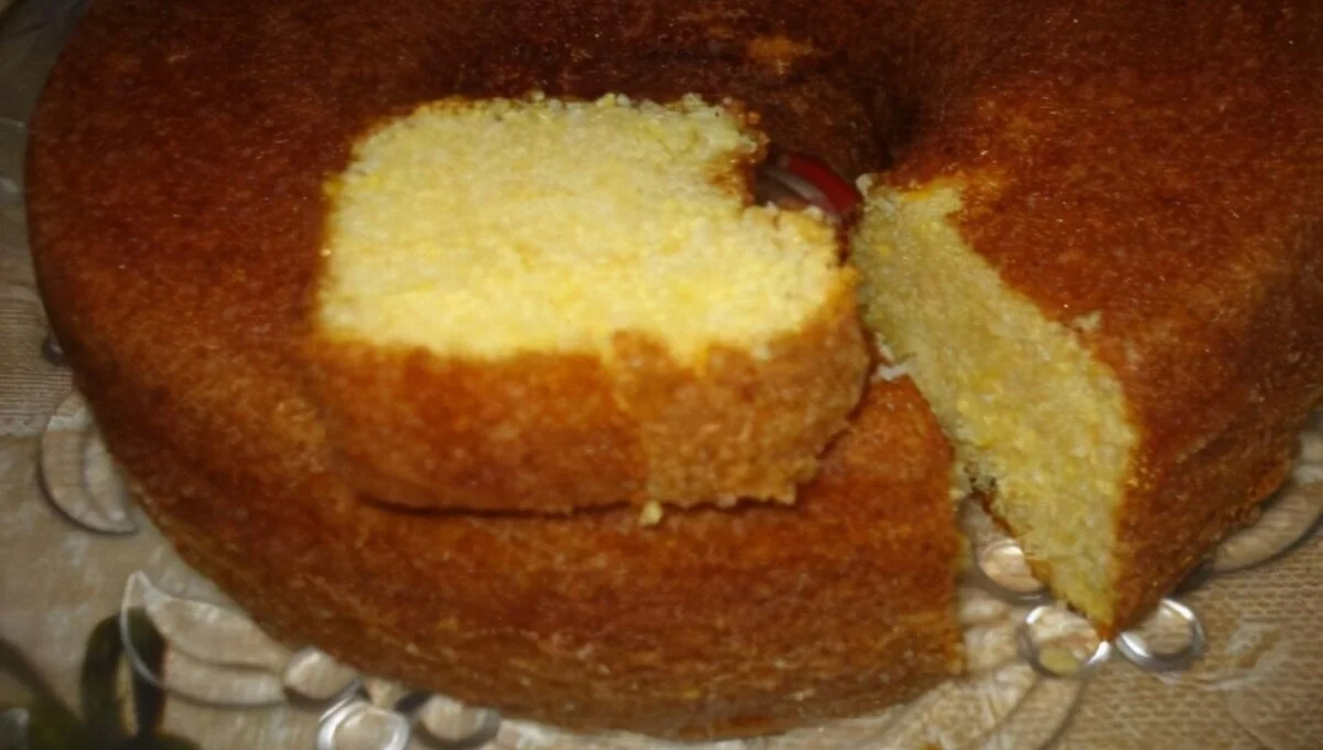 Bolo de Trigo no Liquidificador