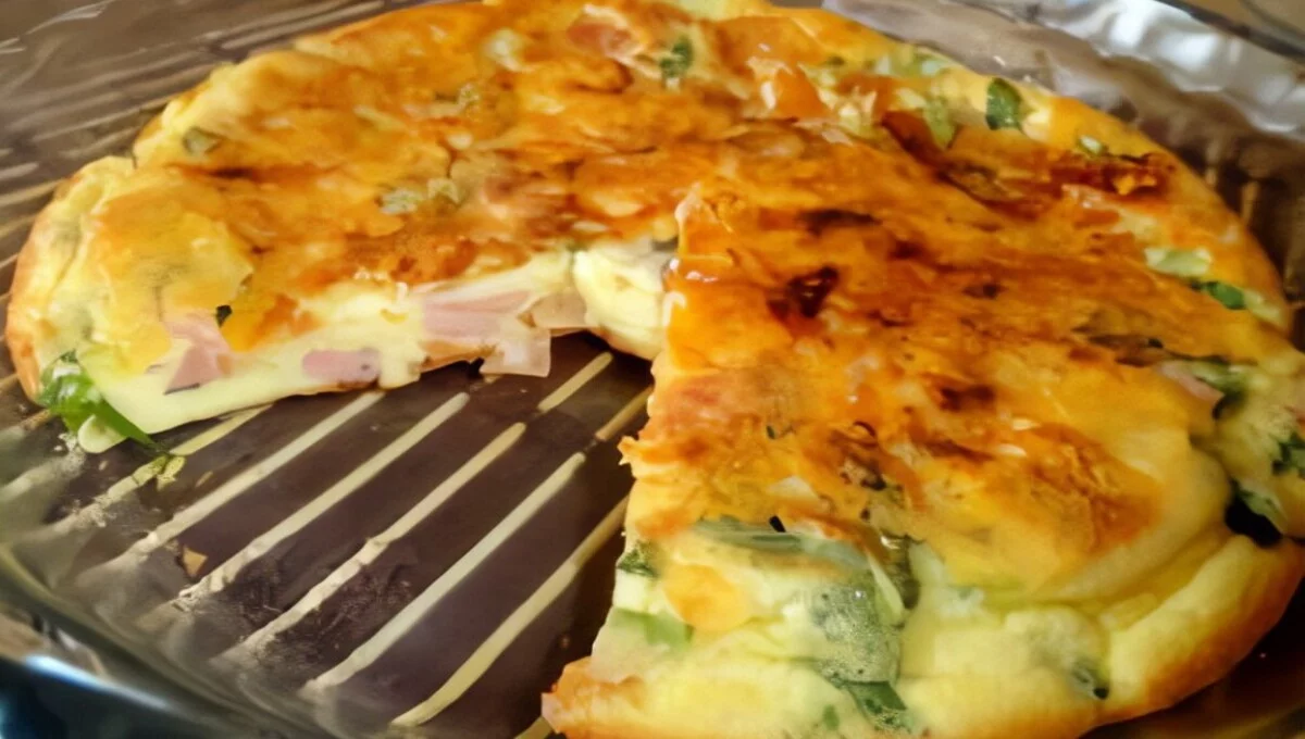 Omelete na Airfryer com Recheio