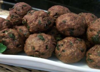 Bolinho de Carne Moida no Forno