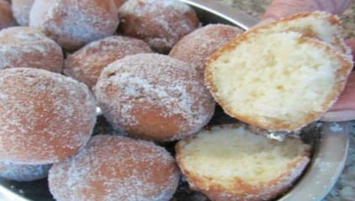 Bolinho de Chuva Frito sem liquidificador