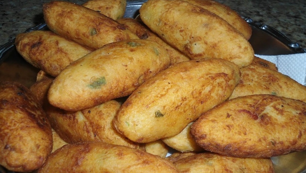 Bolinhos de Mandioca com Recheio