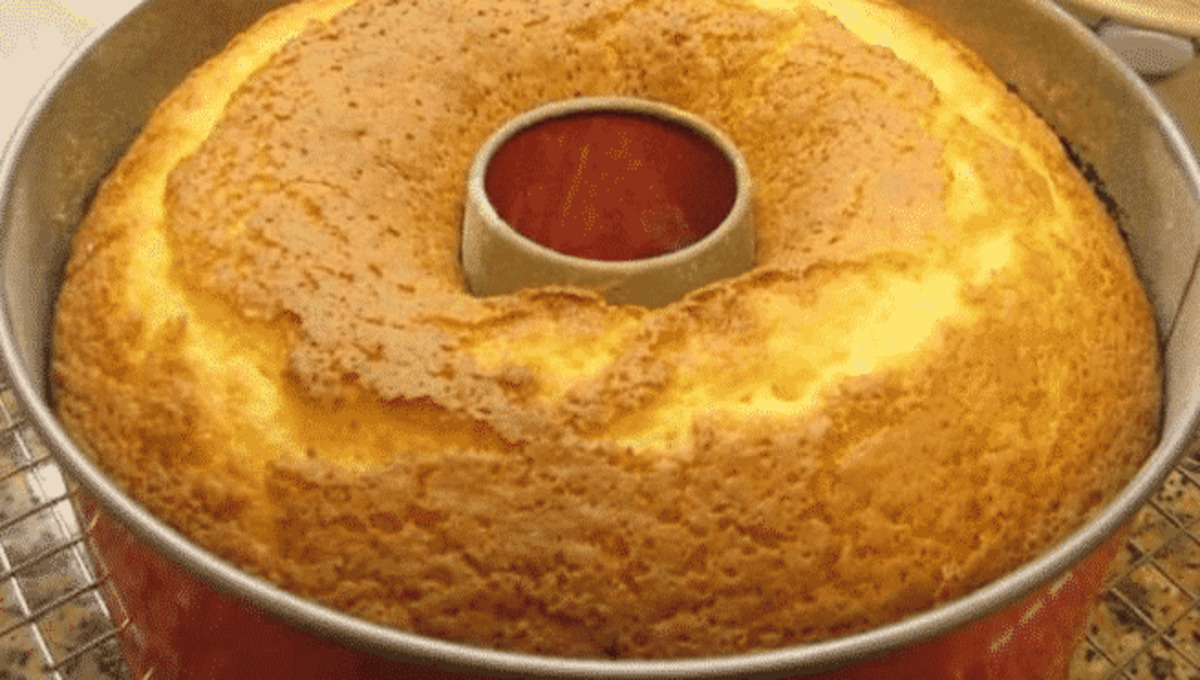 Bolo de Amido de Milho com 3 ingredientes