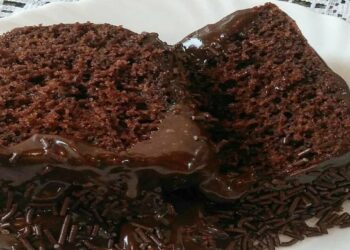 Bolo de Chocolate no Liquidificador