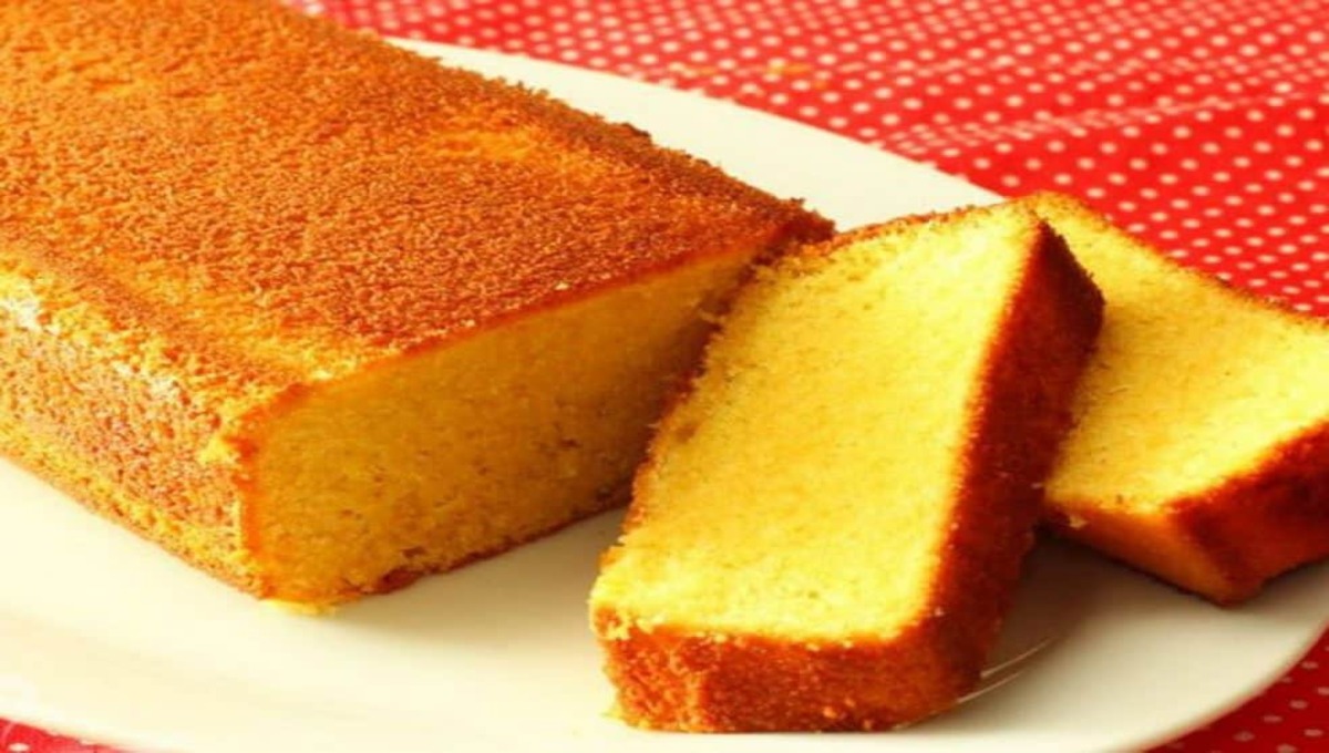 Bolo de Fubá com 3 ingredientes