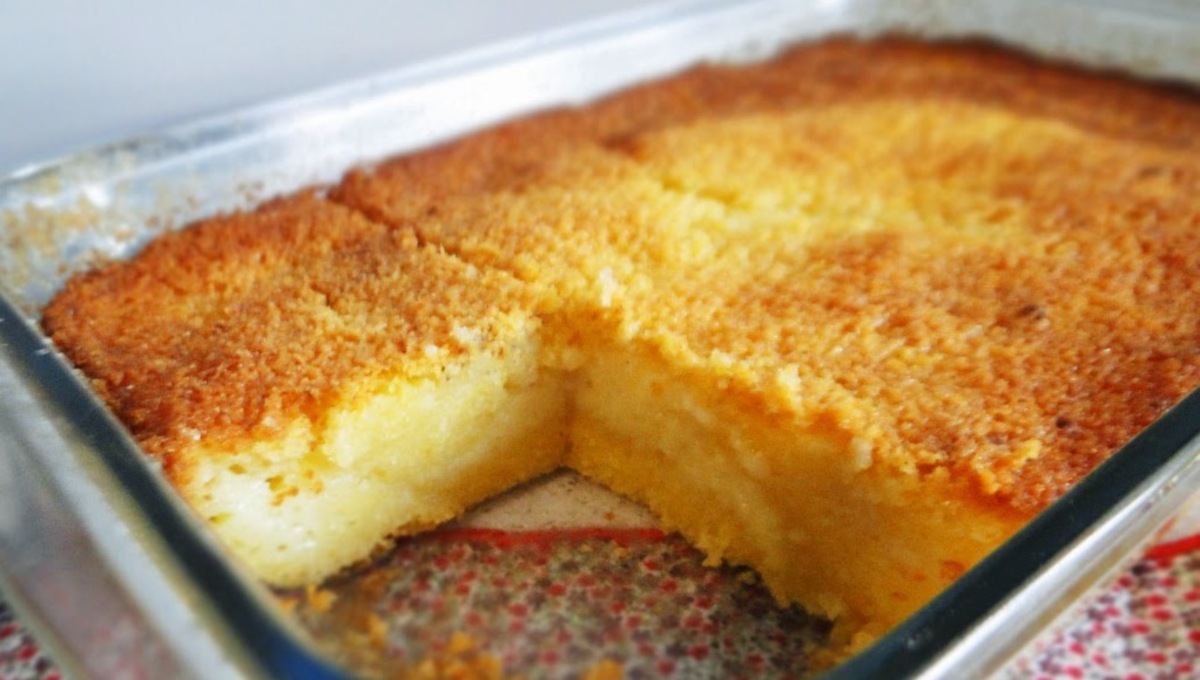 Bolo de Tapioca sem Farinha de Trigo bem fofinho e fácil de preparar