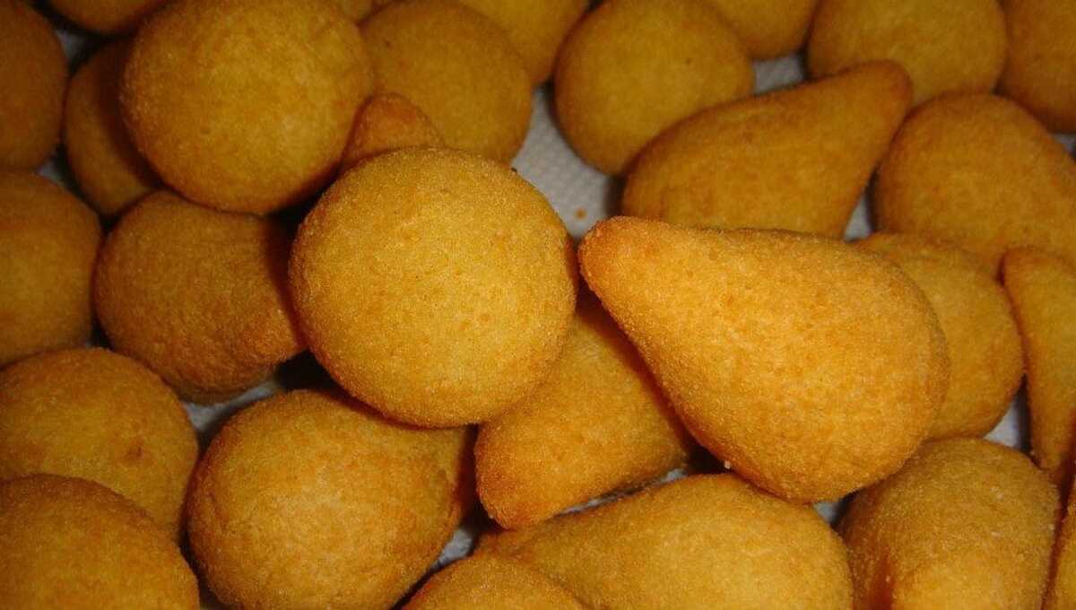 Massa de Coxinha com Maionese