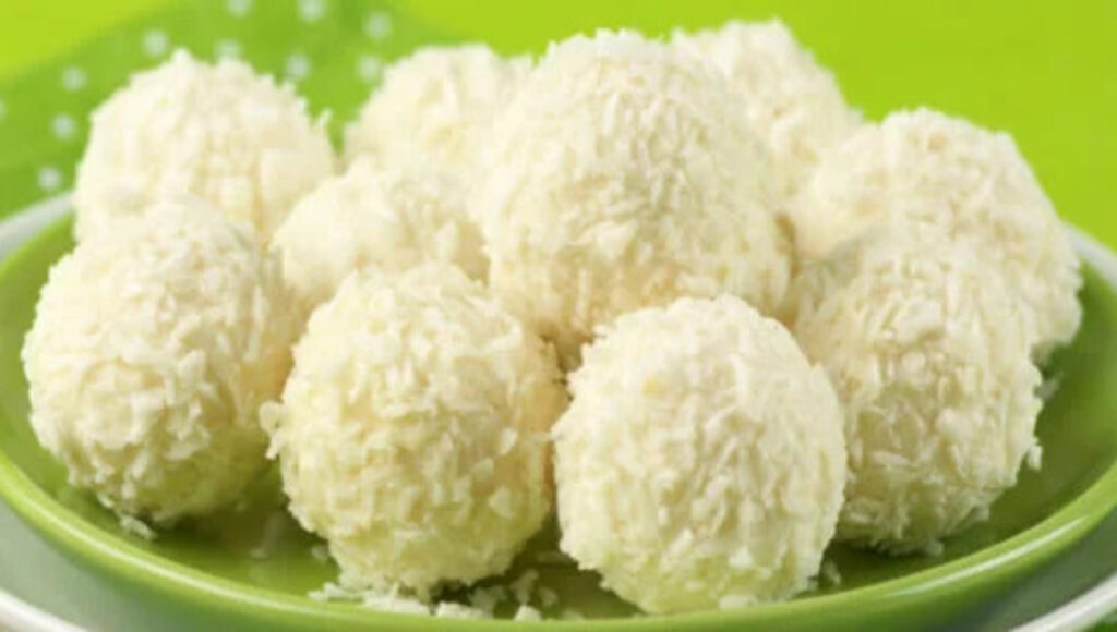 Bolinhas de Coco com 2 ingredientes