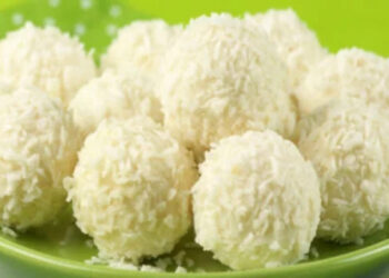 Bolinhas de Coco com 2 ingredientes