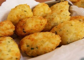 Bolinho de Arroz na AirFryer