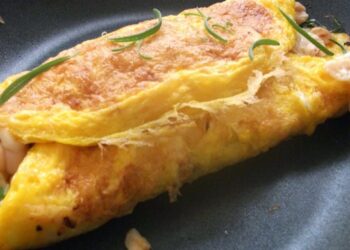 Omelete Simples na Frigideira