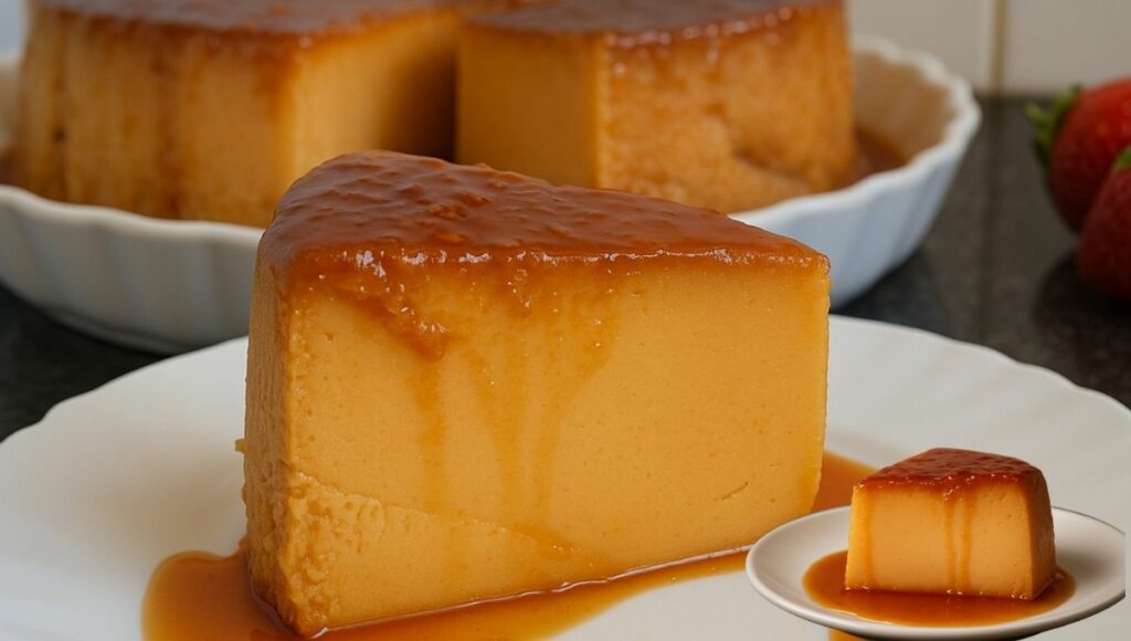 Pudim de Leite Condensado cremoso com 3 ingredientes, olha que fácil de fazer
