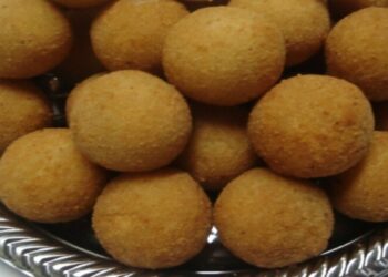 Bolinhas de Queijo de 3 ingredientes