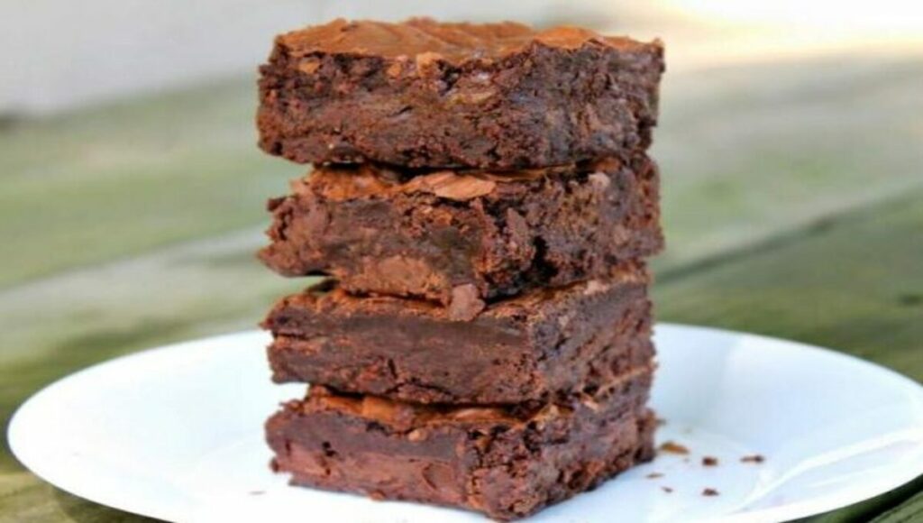 Brownie Fit com Aveia e Cacau