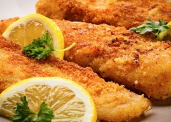 File de Peixe Empanado na AirFryer
