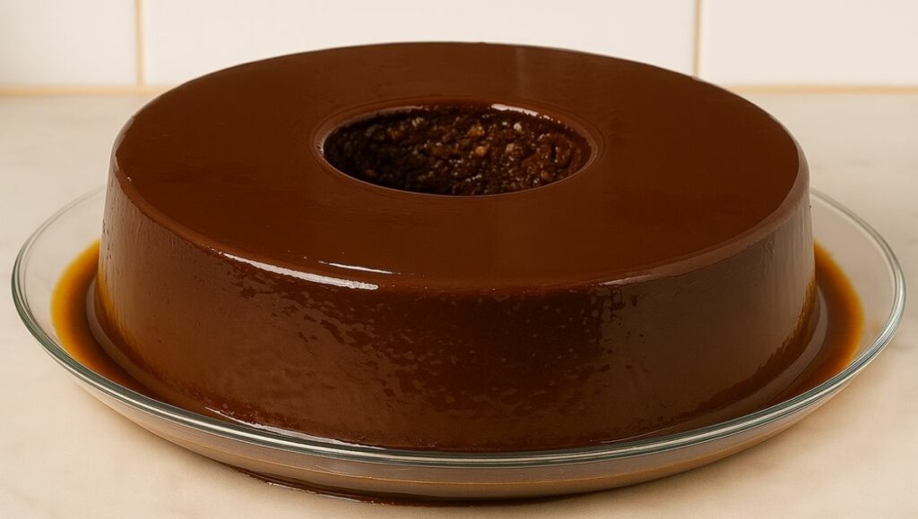 Pudim de Chocolate no Liquidificador