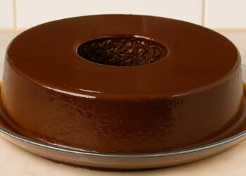 Pudim de Chocolate no Liquidificador