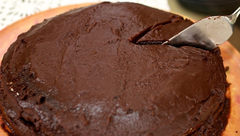 Bolo de Banana com Aveia e Cacau Liquidificador