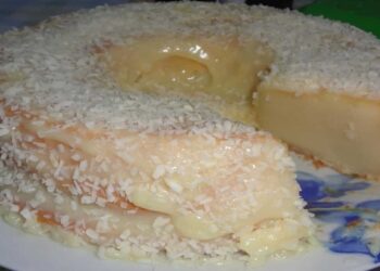 Bolo de Leite Condensado no Liquidificador Simples