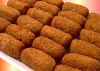 Croquete de Carne Moída com 3 Ingredientes