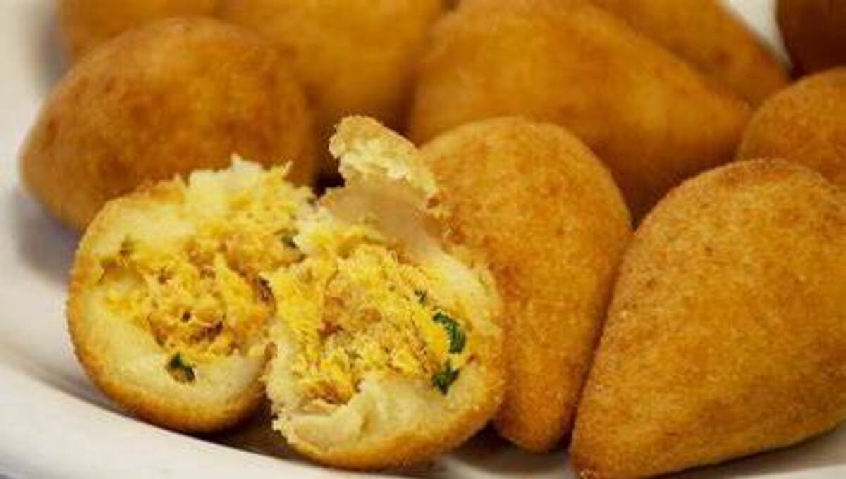 Receita de Coxinha com Massa de Batata Simples