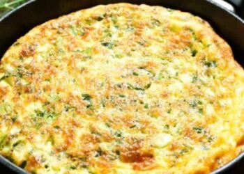 Receita de Omelete Simples de Frigideira