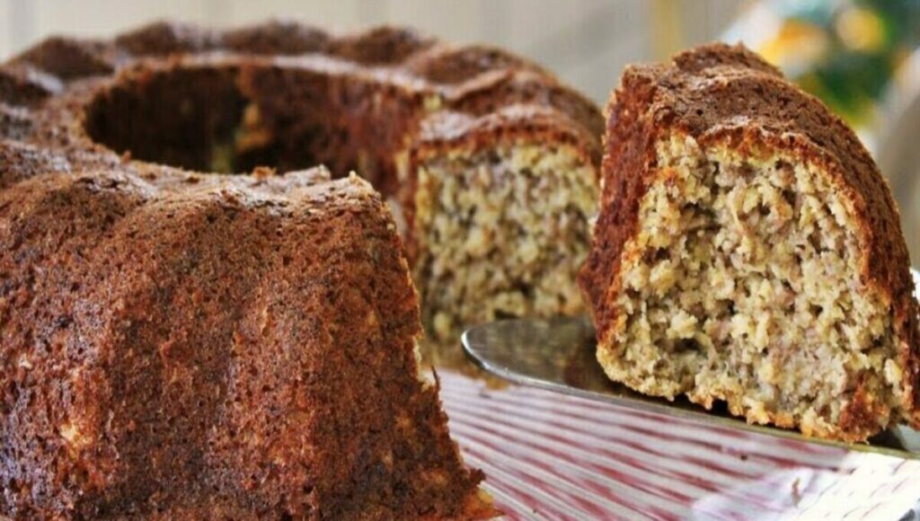 Bolo De Banana Com Aveia Sem Açúcar e Sem Farinha De Trigo