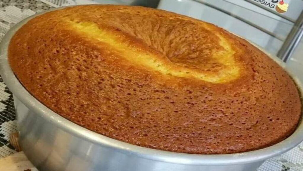 Bolo de 3 Ingredientes Com Farinha De Trigo