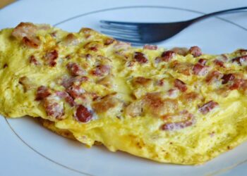 Omelete Simples de Liquidificador