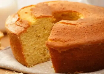 Receita De Bolo De Fubá Só Com Fubá