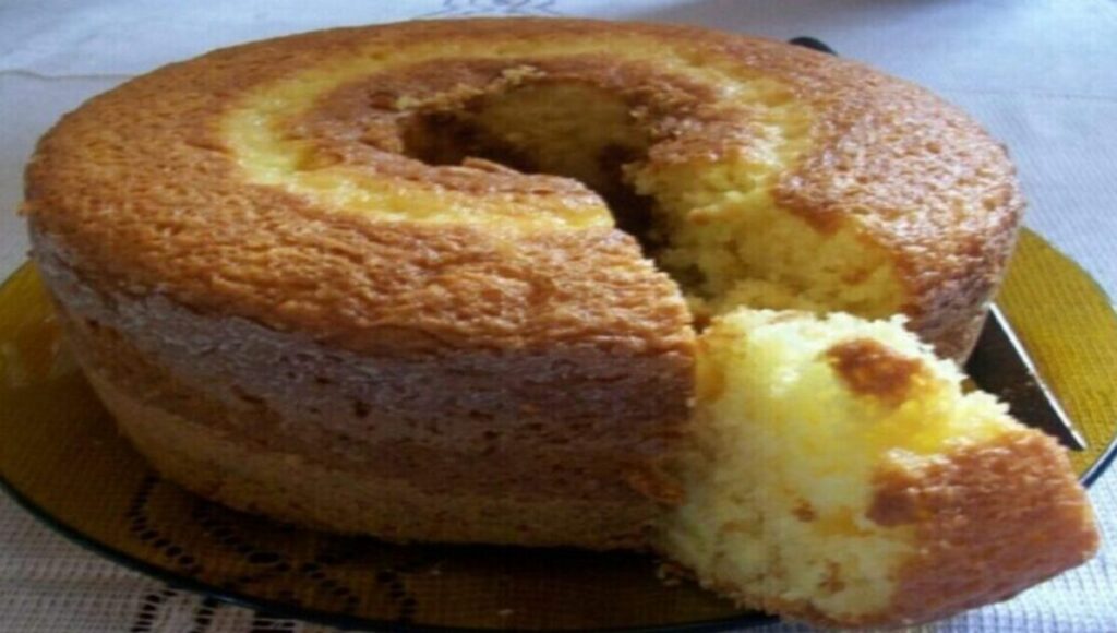 Receita de Bolo de Fubá com Leite de Coco