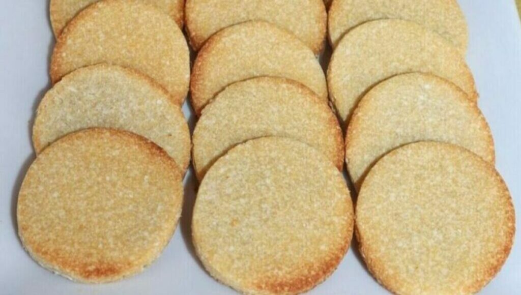 Biscoito Caseiro Simples com Farinha Trigo e Milho