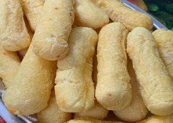 Biscoito de Polvilho Frito com 3 Ingredientes Simples