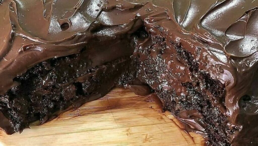 Bolo De Chocolate Molhado no Liquidificador