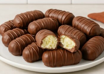 Bombom de Prestígio Caseiro com 4 Ingredientes Simples